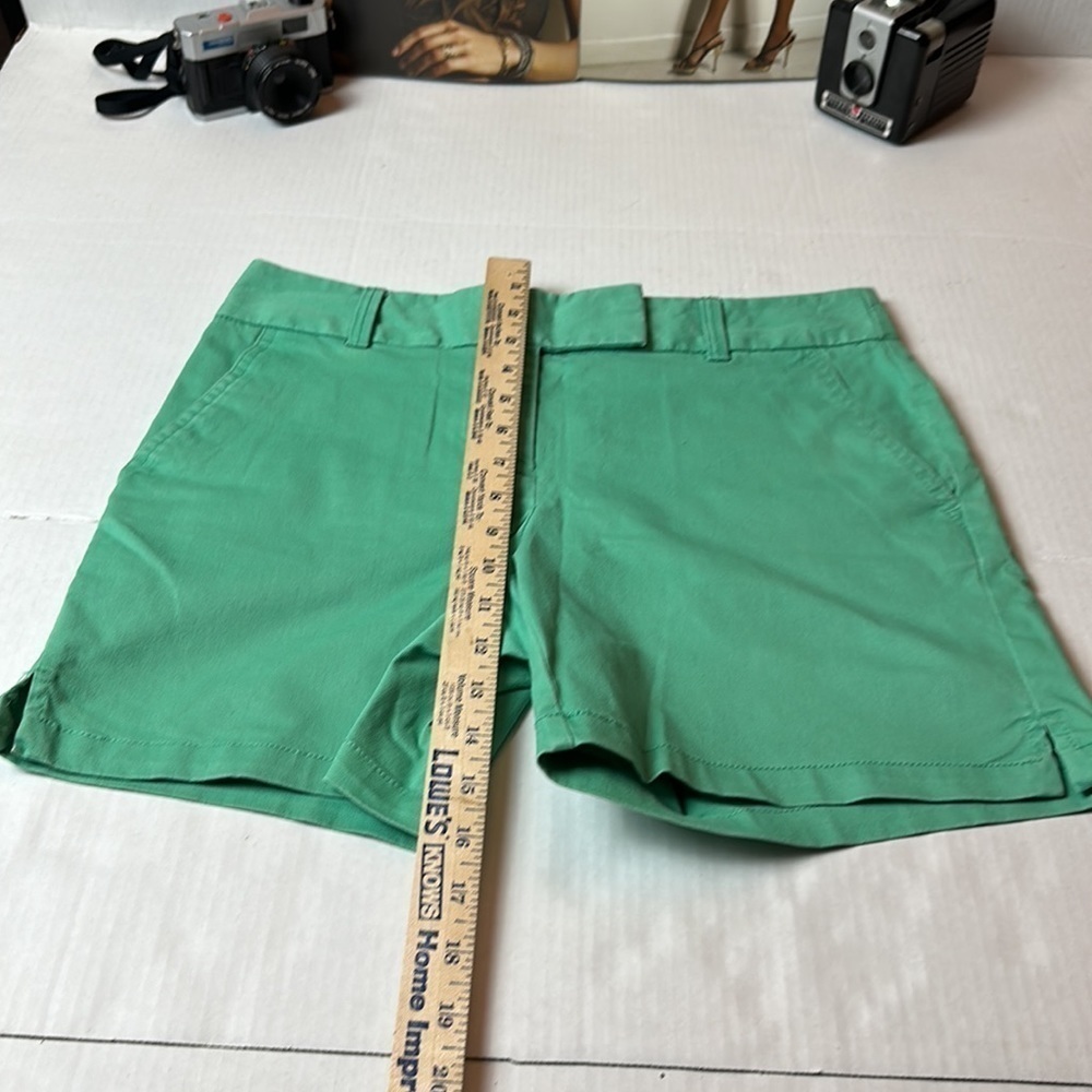 Coastal Preppy Mint Shorts | Riviera Chino Summer Golf Resort · LOFT - Picture 5 of 11